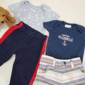 4 pc Mix & Match Outfits Bundle Size 0-3m Place